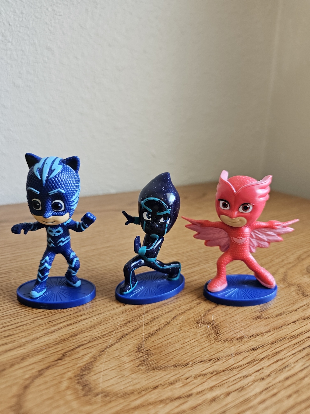 Pj Masks Lot Of 3 Toys Owlette Night Ninja Catboy 3 Inch Just Play
